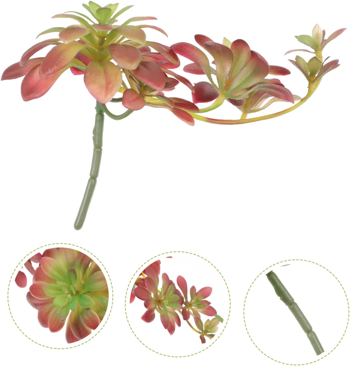 VICASKY Artificial Succulent Plants 27cm Wall Hanging Decor