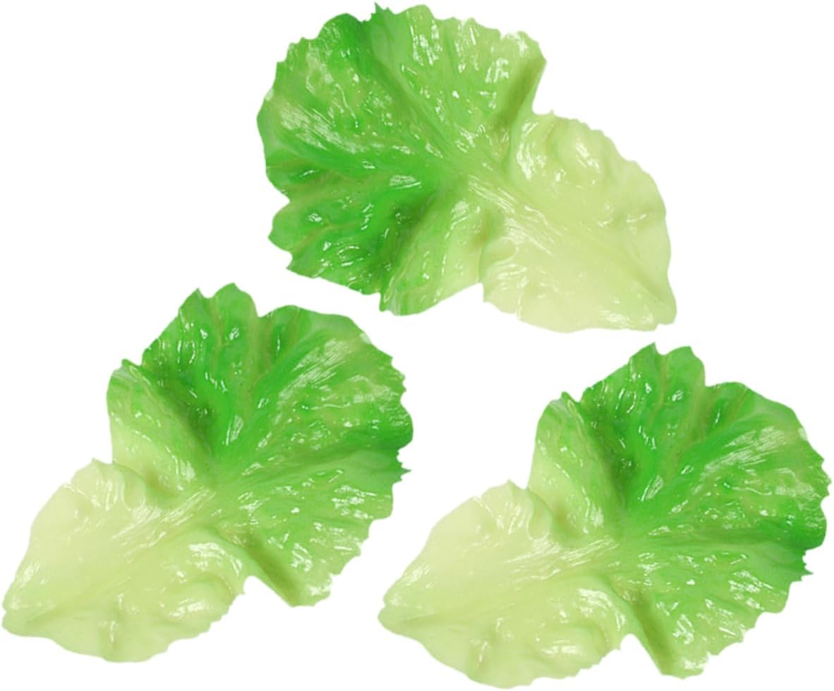 Magiclulu 3pc Realistic Leaf Decoration for Home Restaurant Event Decor