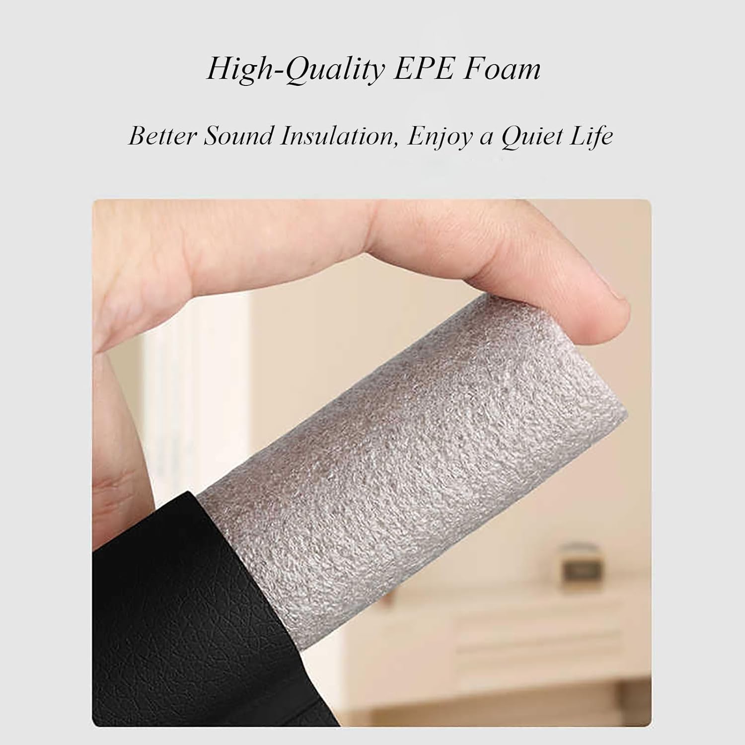COYOUCO Door Draft Stopper 93Cm Gray