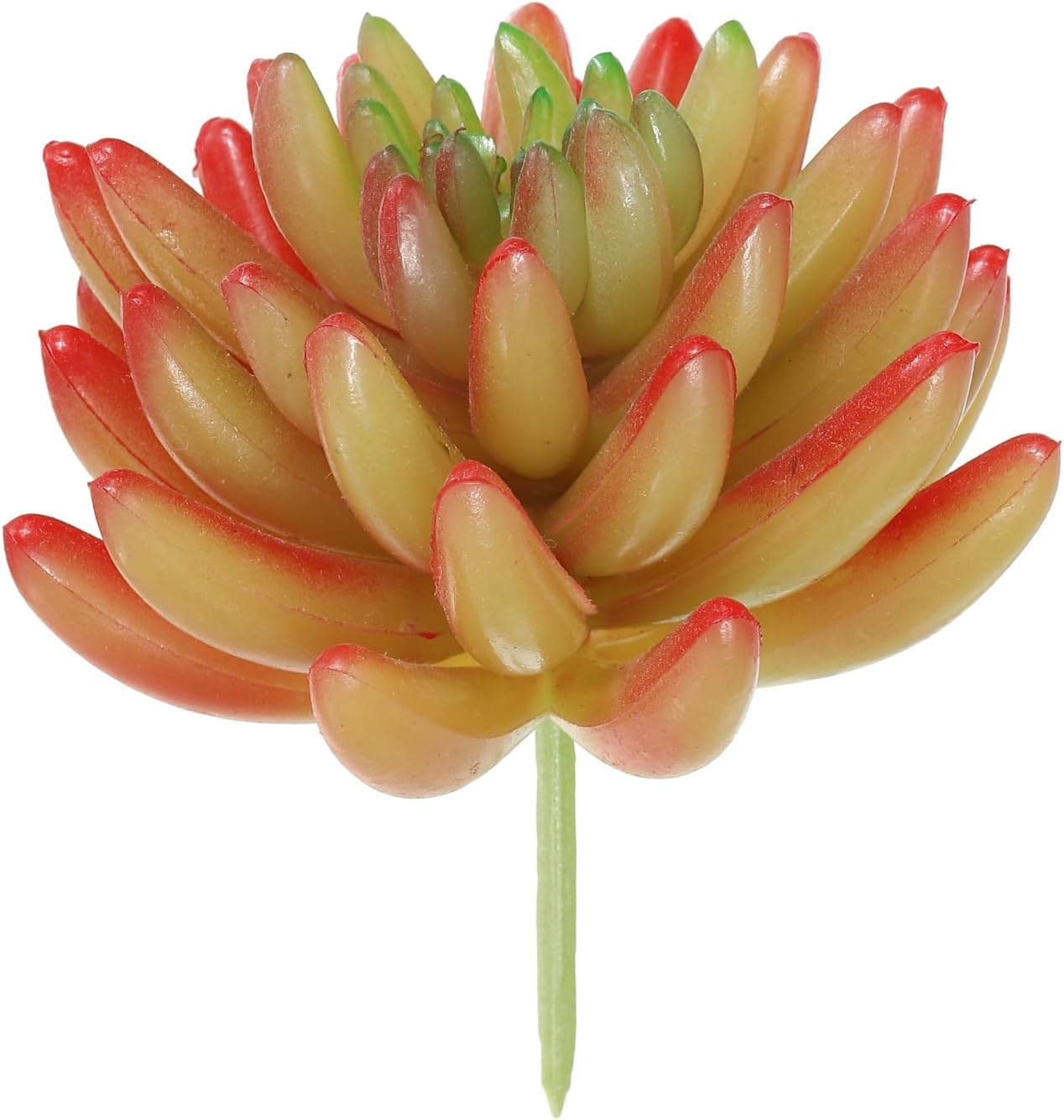PATIKIL Red Artificial Succulent Plants Unpotted