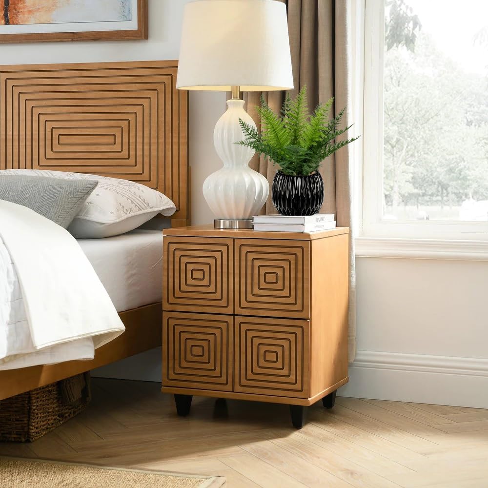 DILATATA Faux Plant 13 Artificial Potted Fern for Home Office Decor