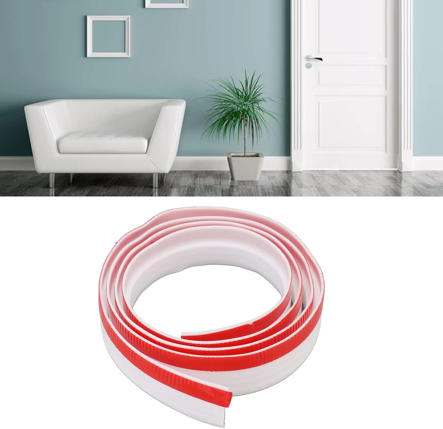 Under Door Draft Stopper TPE Self Adhesive Seal for Home Office
