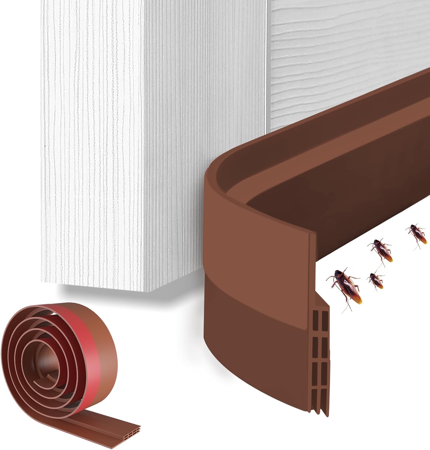 Ohuhu Door Draft Stopper 39 L x 2 W for Energy Efficiency