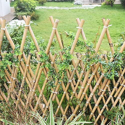homEdge Artificial Boxwood Garland 2 Pack 6 Ft Hanging Decor