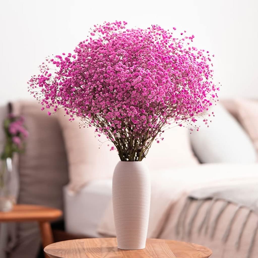 Artificial Gypsophila Flowers with Vase Set for Home Decor