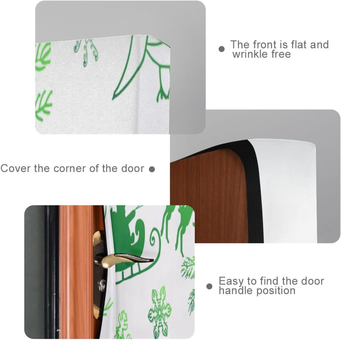 Susiyo Christmas Door Cover Decorations 36 x 98 in
