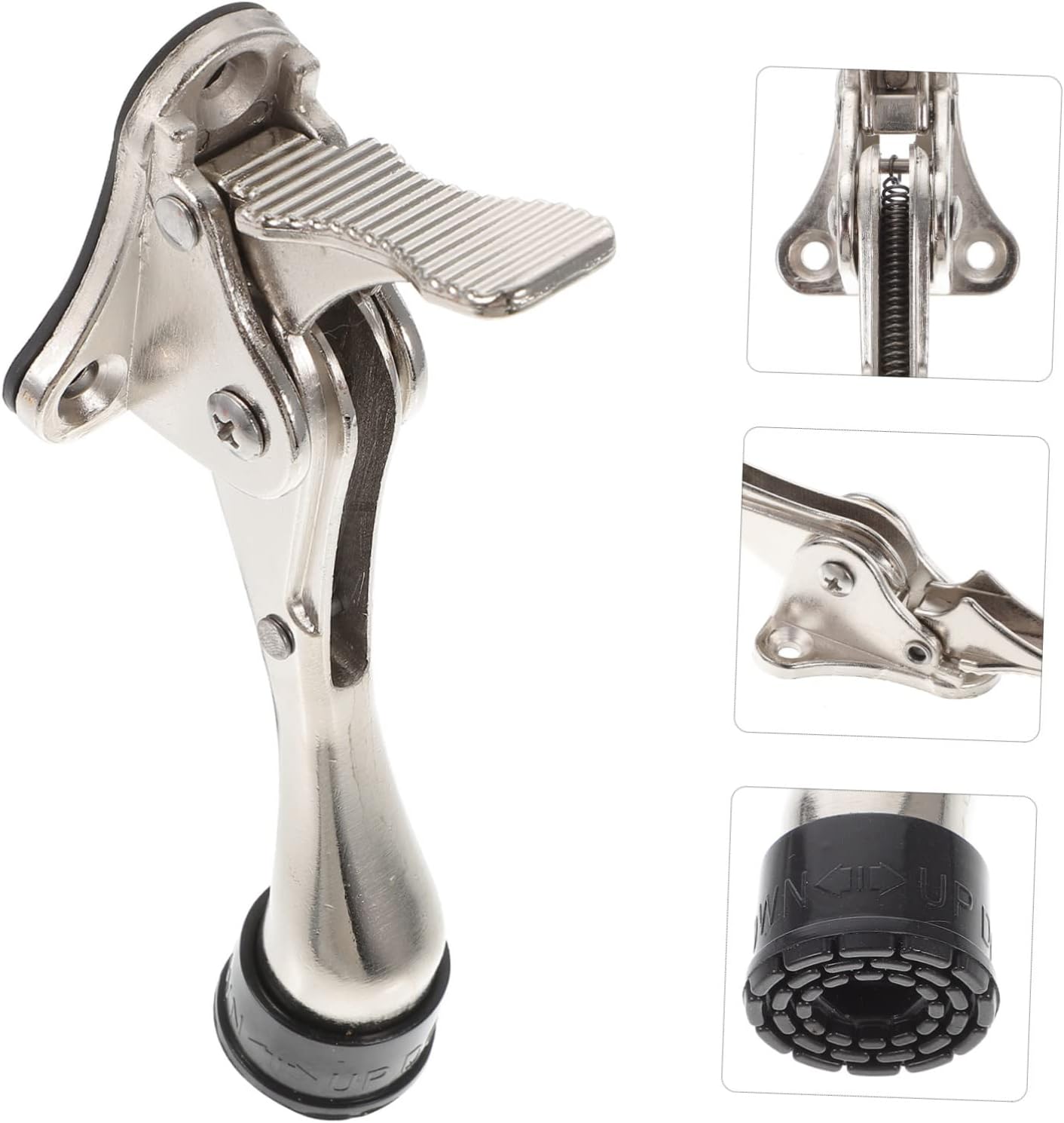Homoyoyo Adjustable Height Kick Down Door Stopper