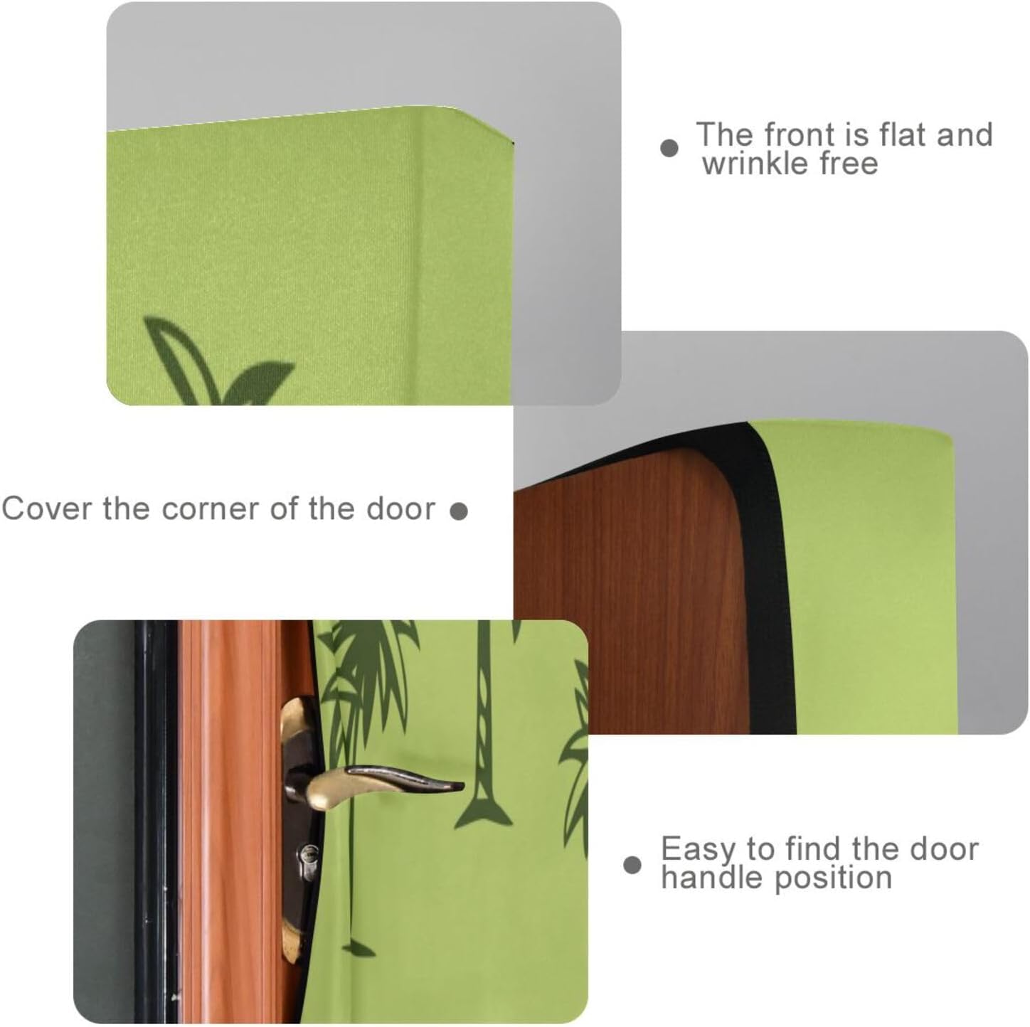 Susiyo Coconut Tree Halloween Door Cover 32x79 in