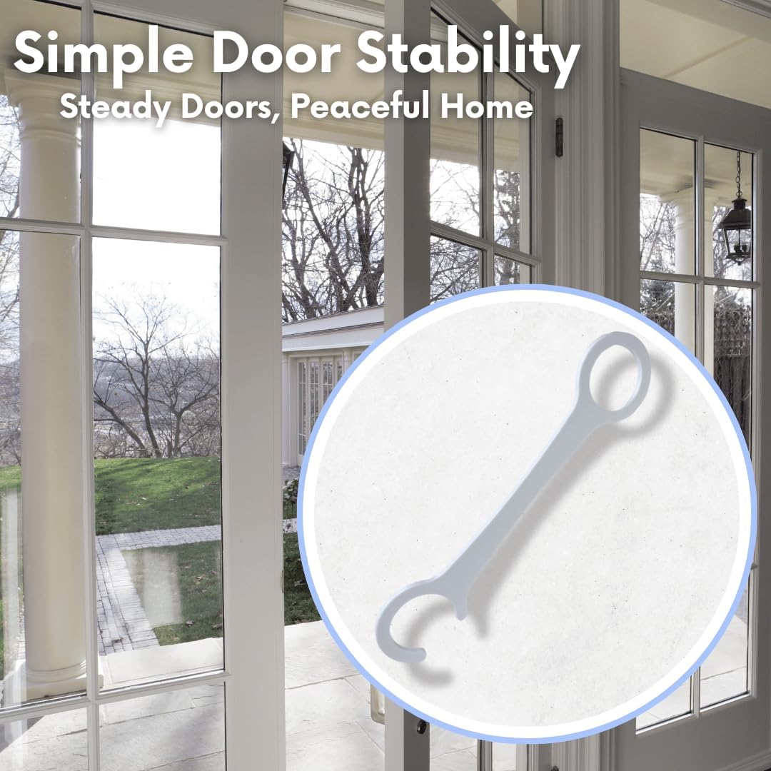 French Door Spacer Holder for Ventilation and Stability