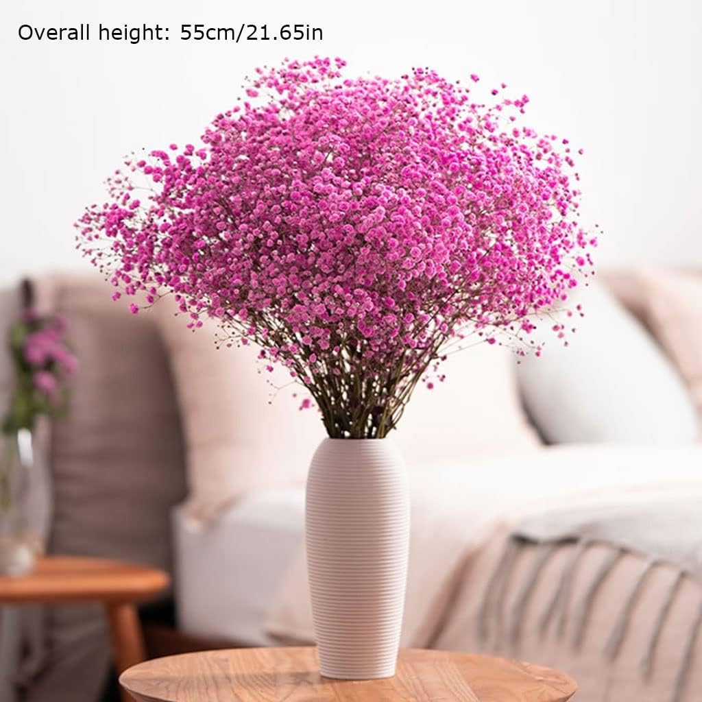 Artificial Gypsophila Flowers with Vase Set for Home Decor