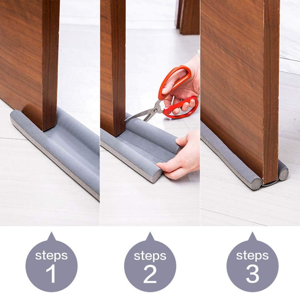 COOLHOOD Soundproof Door Bottom Draft Stopper