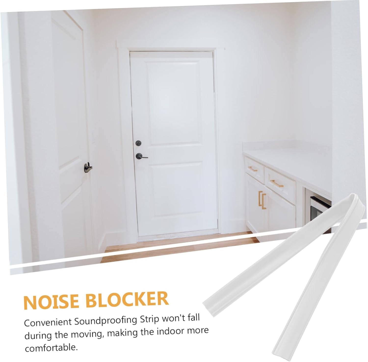 DOITOOL Creative Windproof Strip Under Door Noise Blocker Draft Stopper