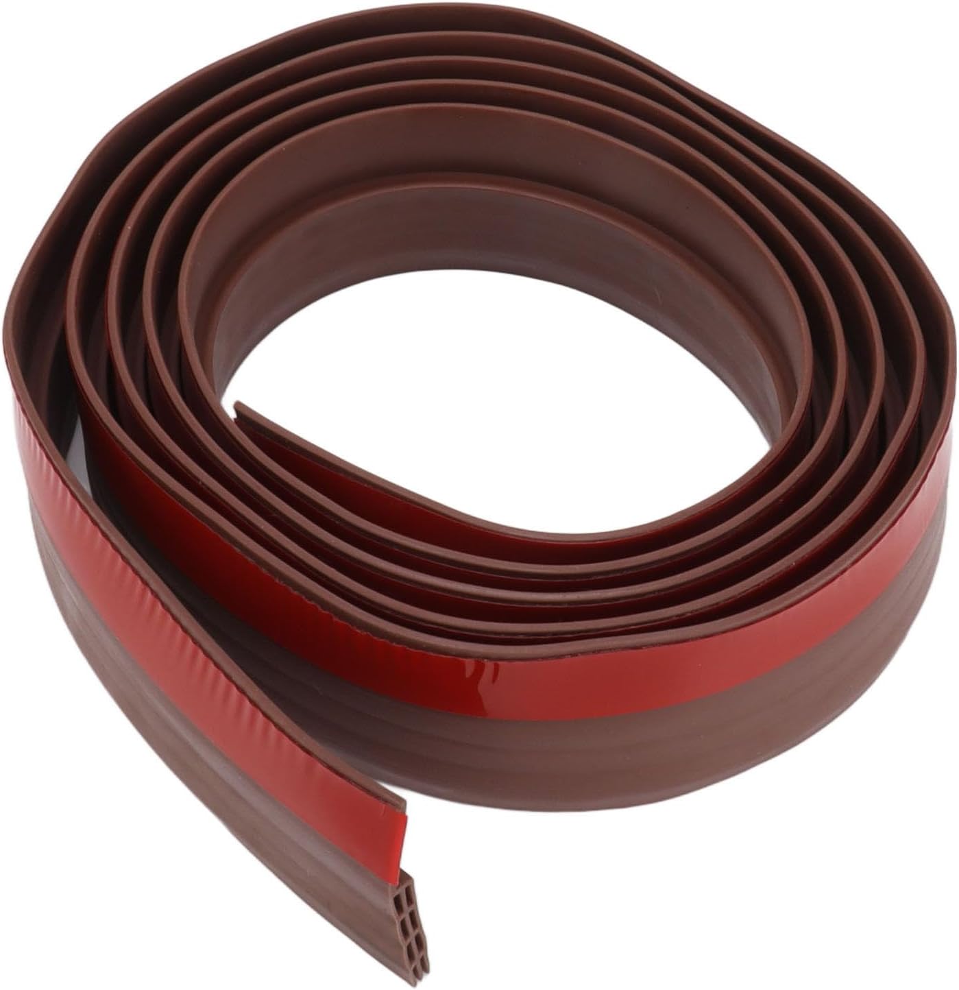 Acouto Under Door Draft Stopper Energy Saving Noise Reducing TPE with Superior Adhesion 66ft Brown