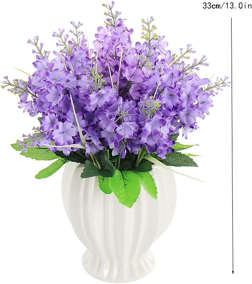 Realistic Artificial Hydrangea Bouquet for Home Office and Balcony