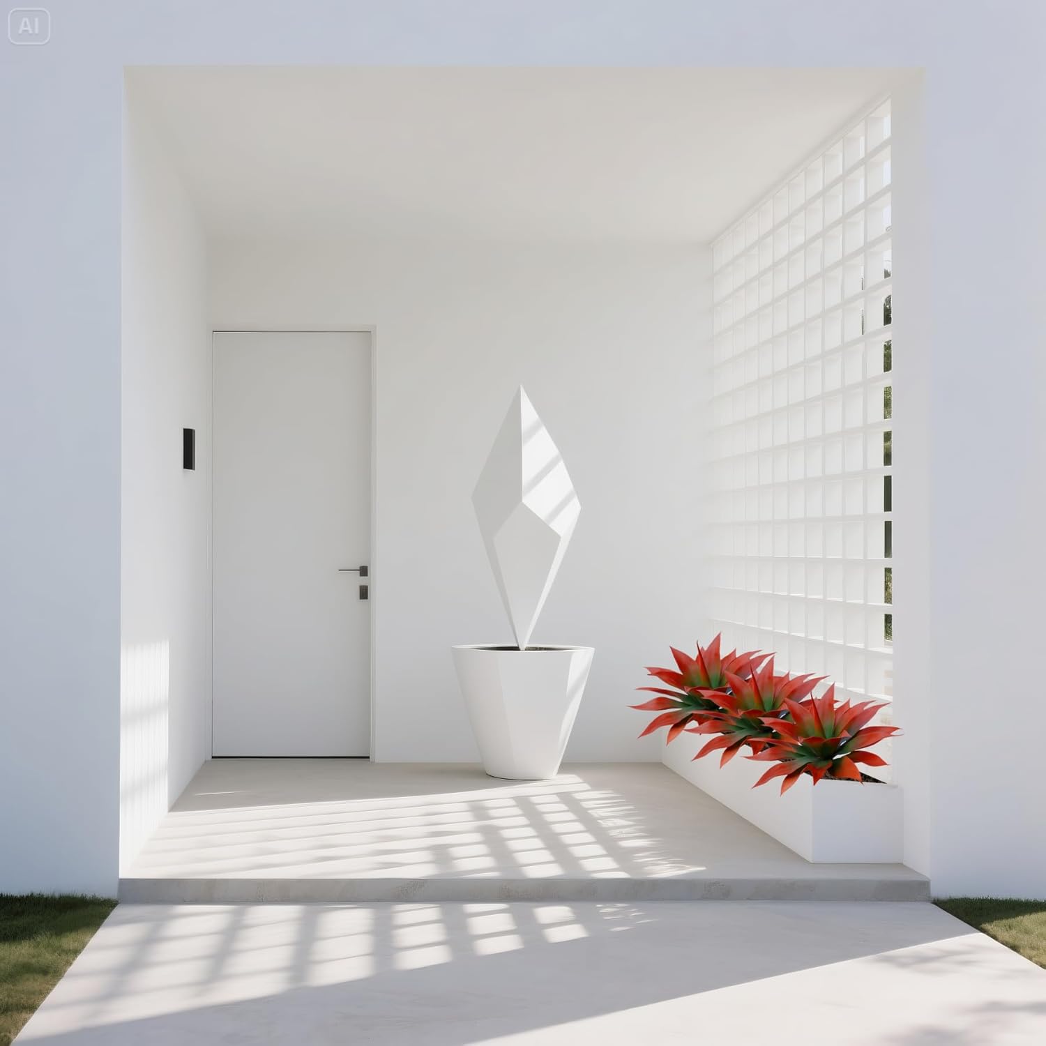 Artificial Agave Plant 18In 2Pack for Home and Outdoor Decoration