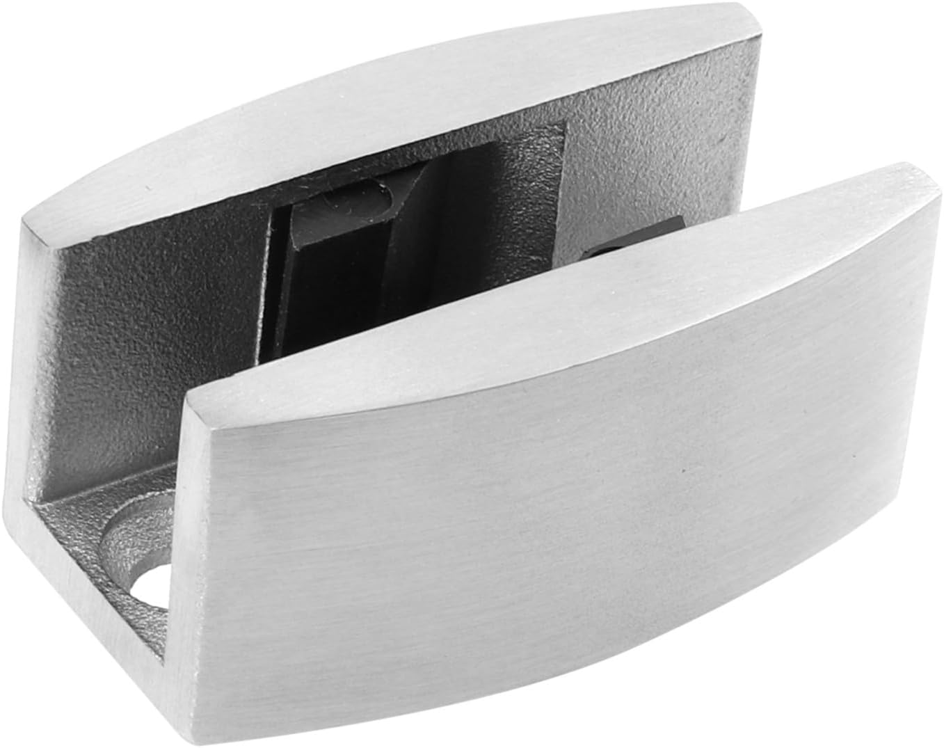 Stainless Steel Glass Door Draft Stopper Locator