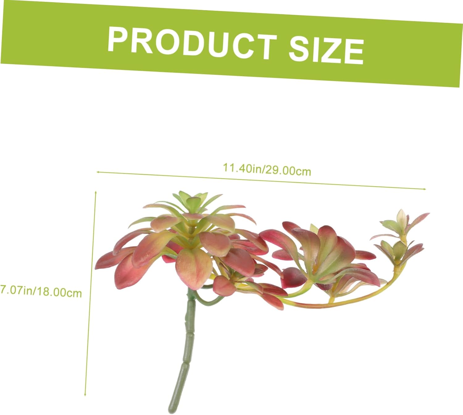 VICASKY Artificial Succulent Plants 27cm Wall Hanging Decor