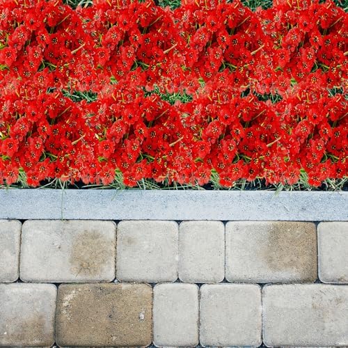 Yimingjin 12 Bundle Artificial Daffodils UV Resistant Outdoor Decor