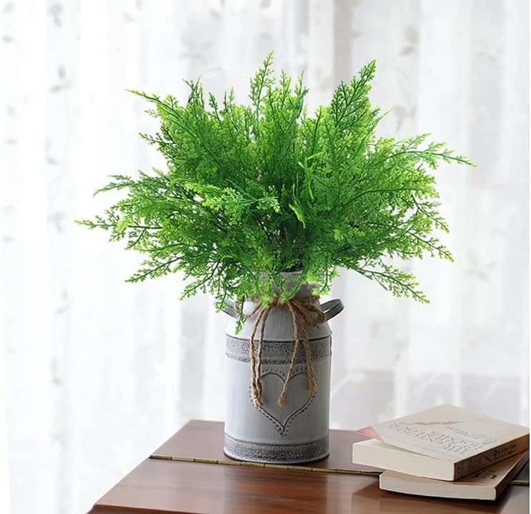 CATTREE Artificial Ferns Shrubs Bushes 4 Pack
