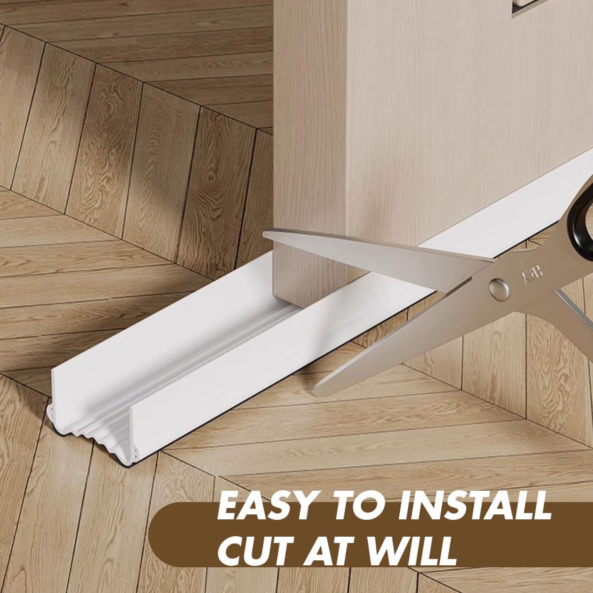 Door Bottom Seal Wind Noise Barrier 38 Inch Cut Length