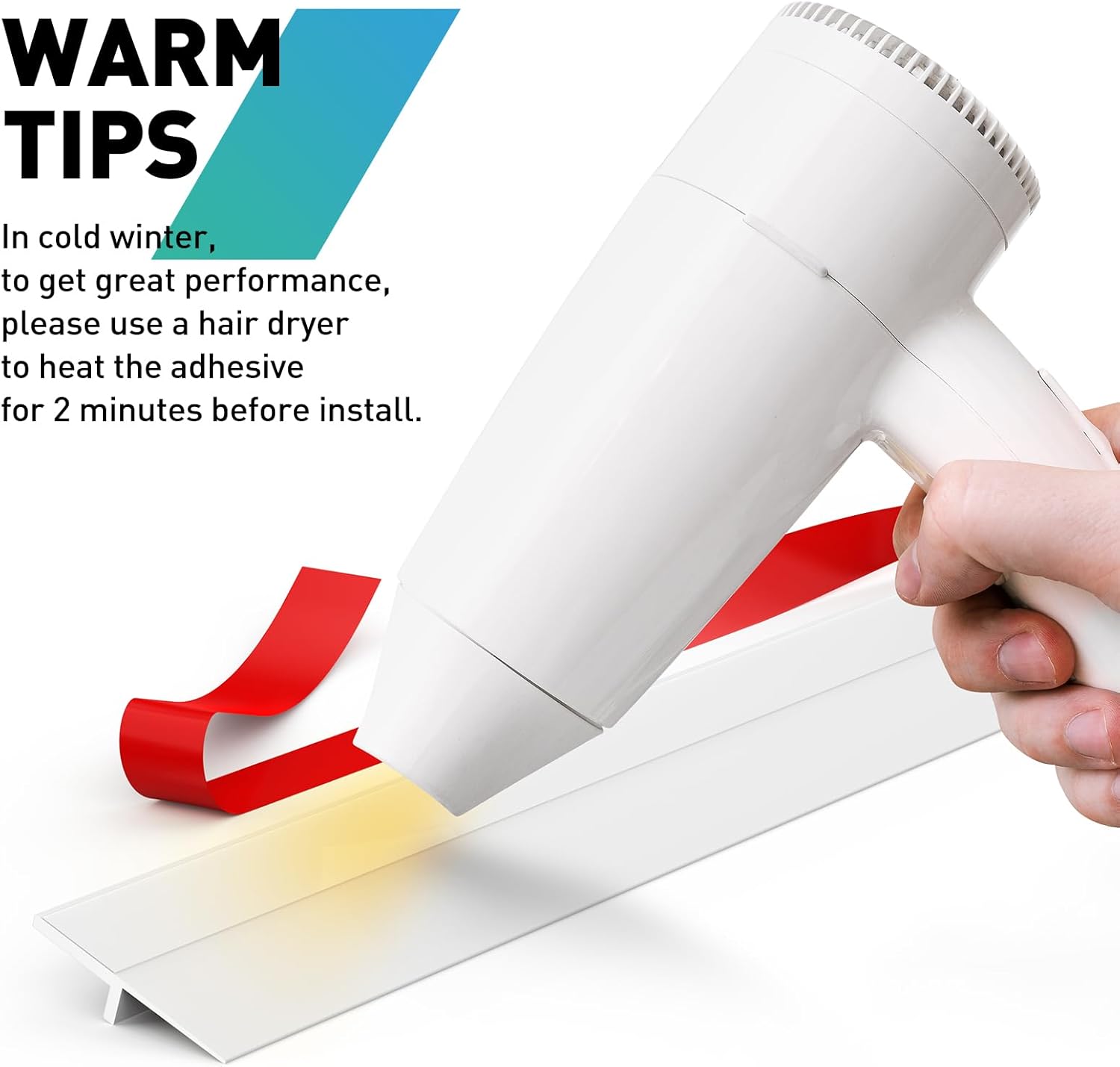 10Pack Door Draft Stopper 39In X 5Types Under Door Sweep