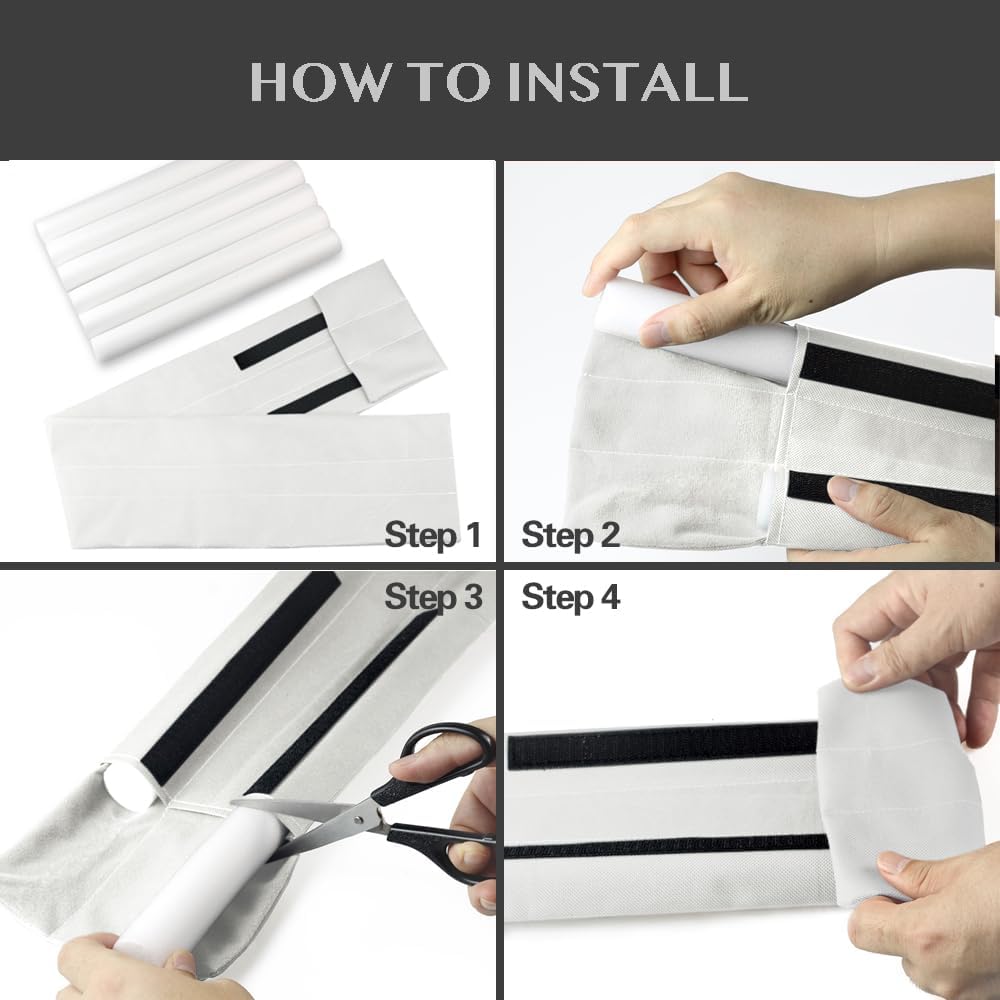 Efoxcity Door Draft Stopper 30-36 Inches
