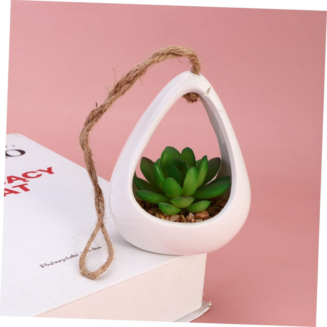 Artificial Succulent Desktop Decor Small Potted Plant Ornament