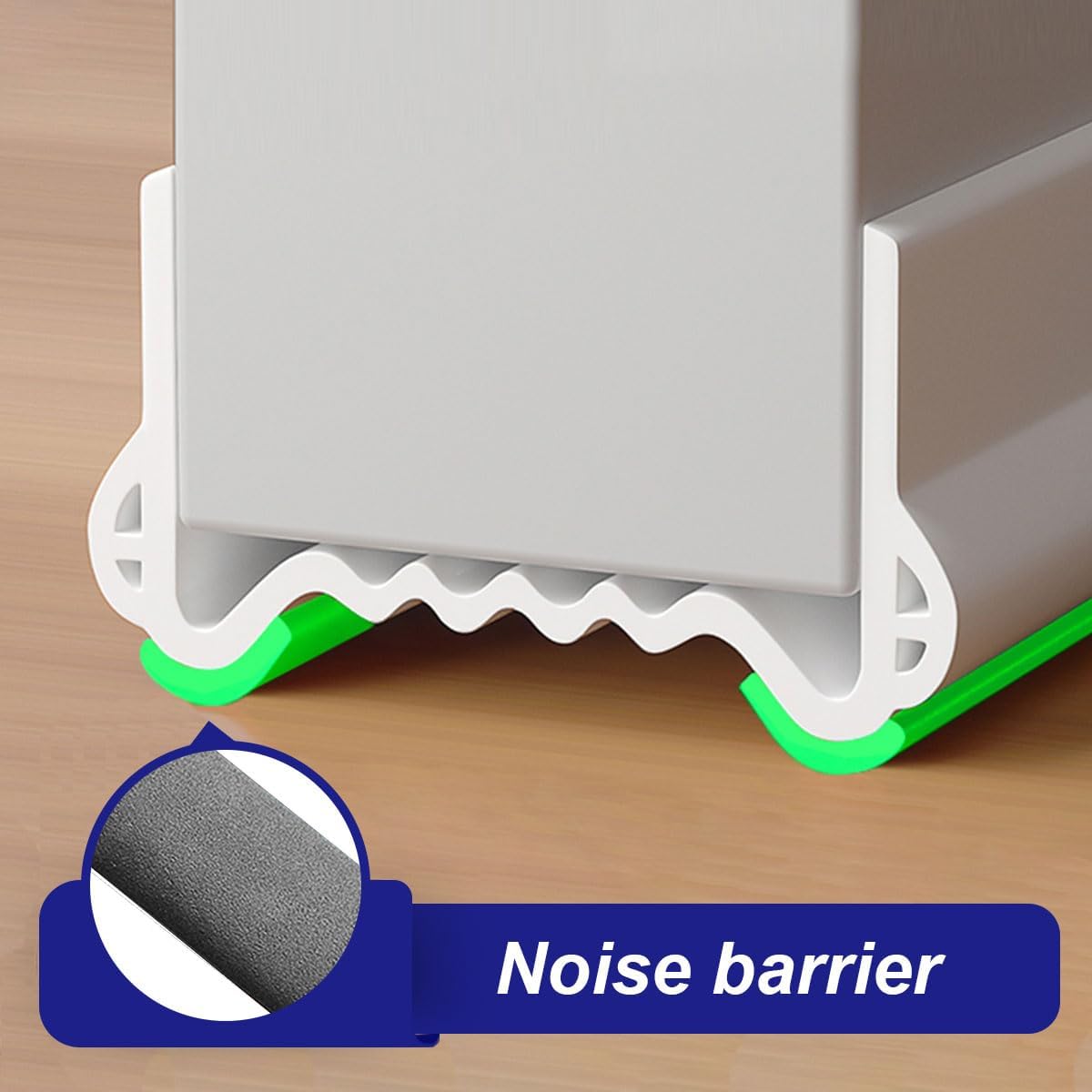 Door Bottom Seal Wind Noise Barrier 38 Inch Cut Length