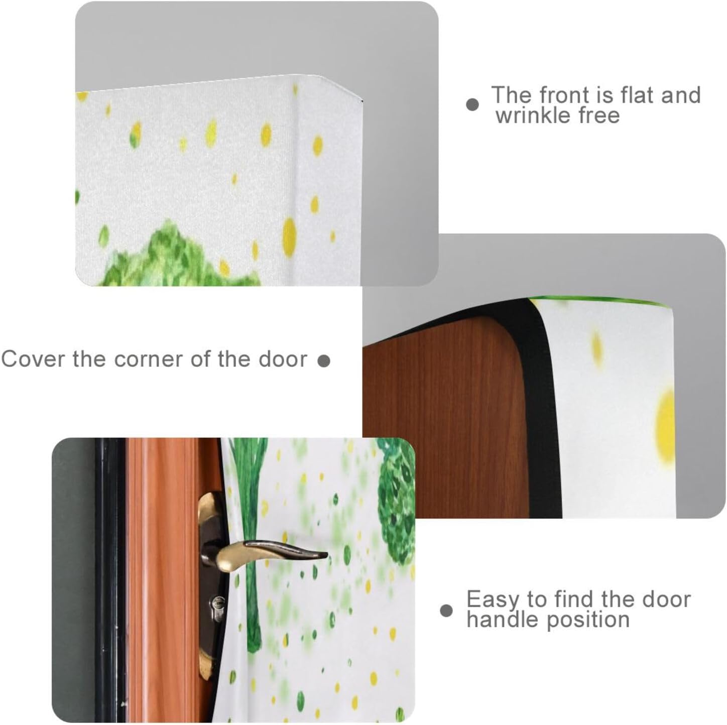 Susiyo Fresh Green Vegetables Halloween Door Cover