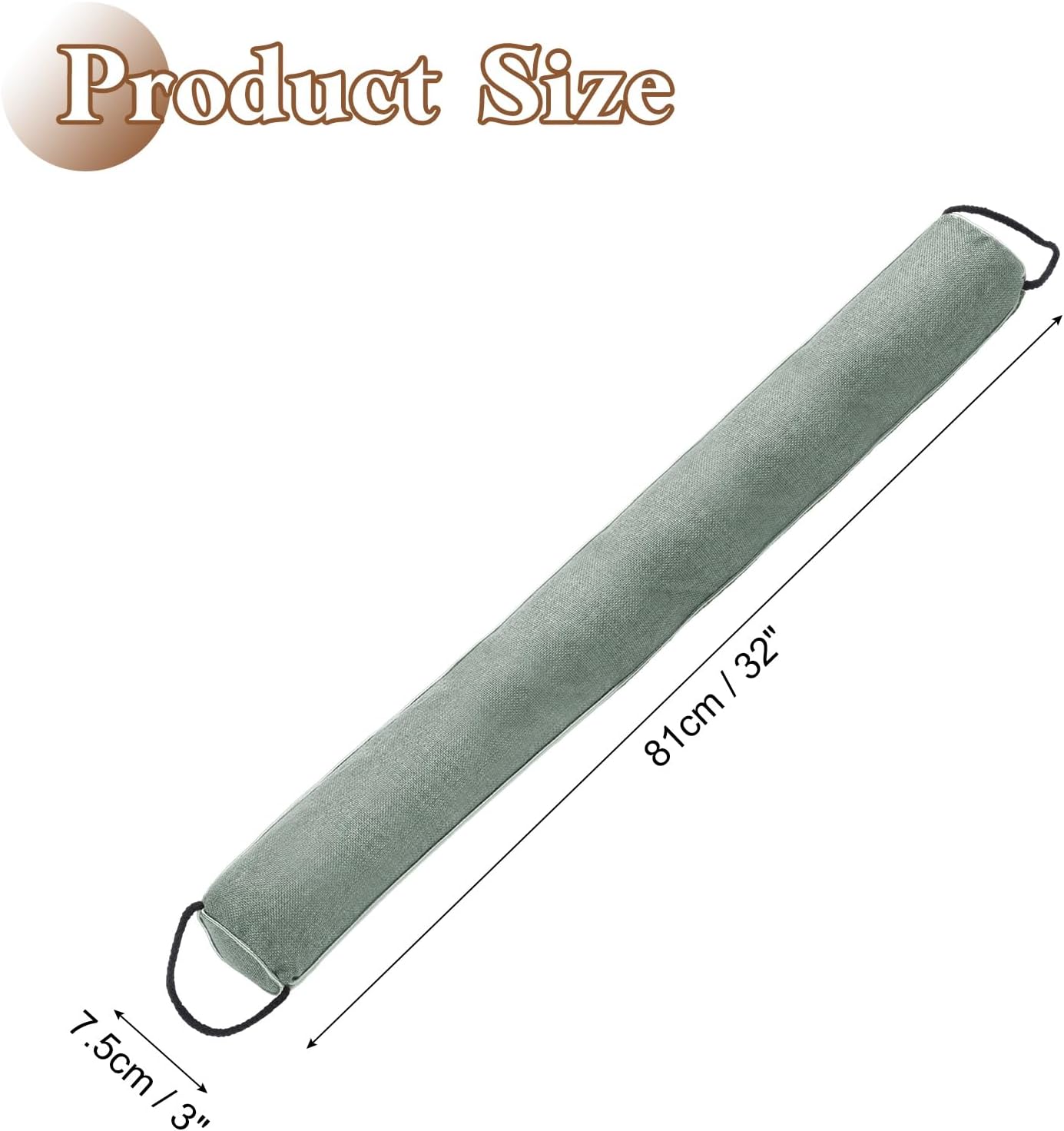 Uxcell Door Sweep 32 x 3 Windproof Draft Stopper