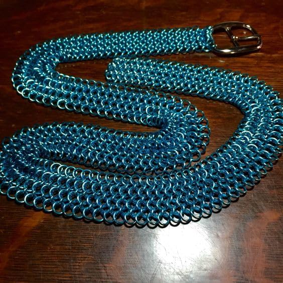 Aluminum Butted Chainmail Top for Modern Knights Lightweight Protection MFC01