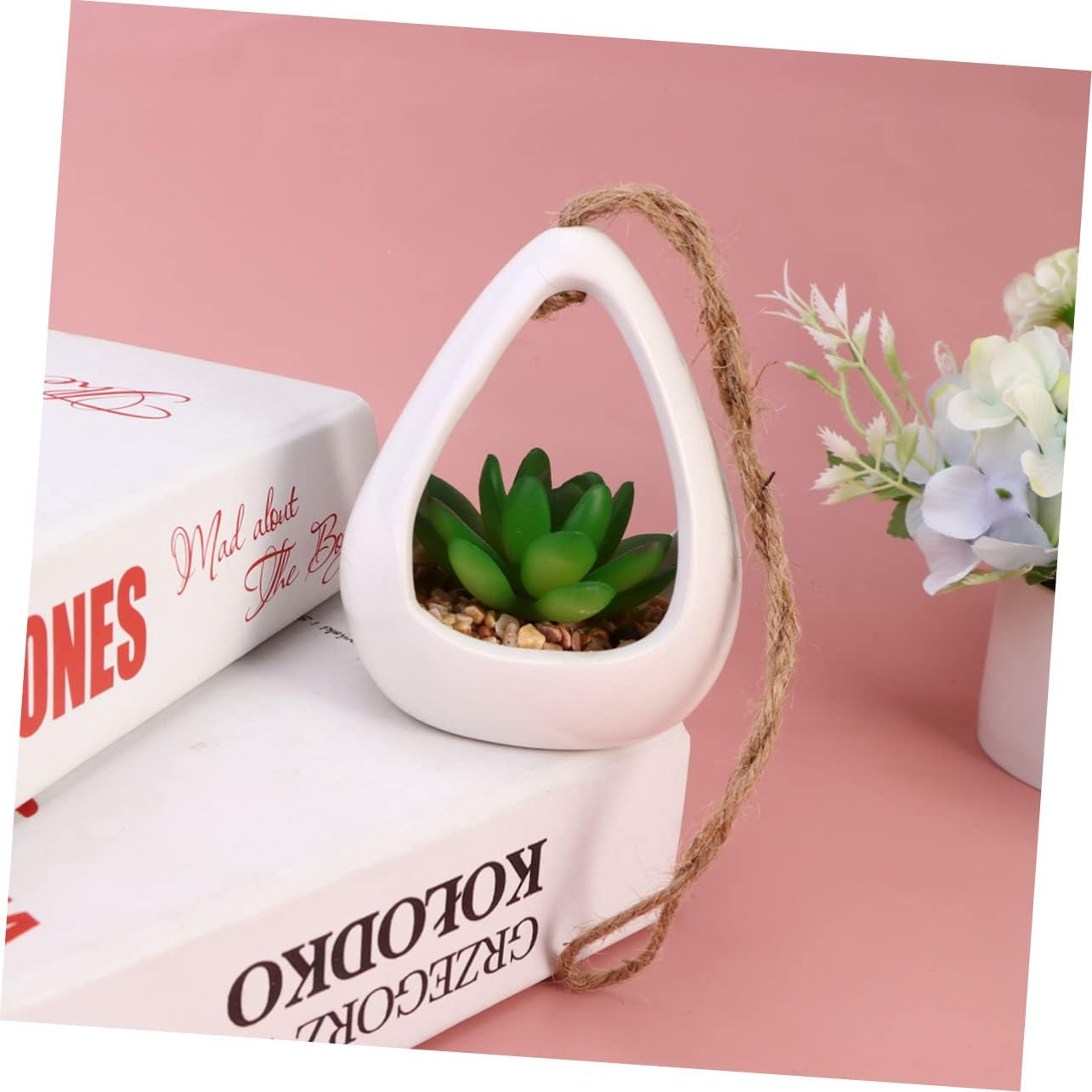 Artificial Succulent Desktop Decor Small Potted Plant Ornament