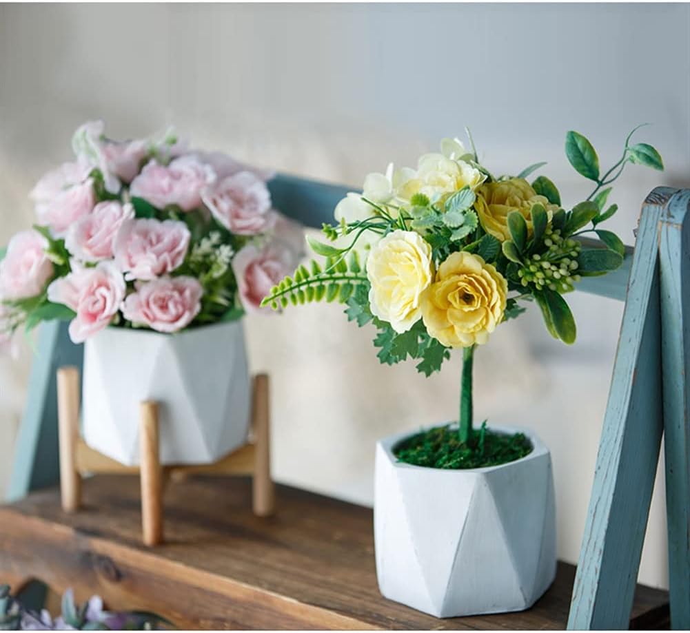 Artificial Flowers Mini Bouquet for Bedroom and Office Decor