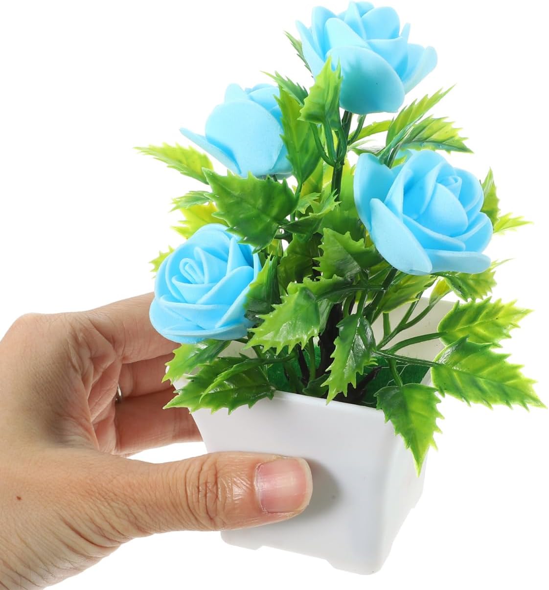 5PCS Artificial Potted Plant Set for Home and Office Decor