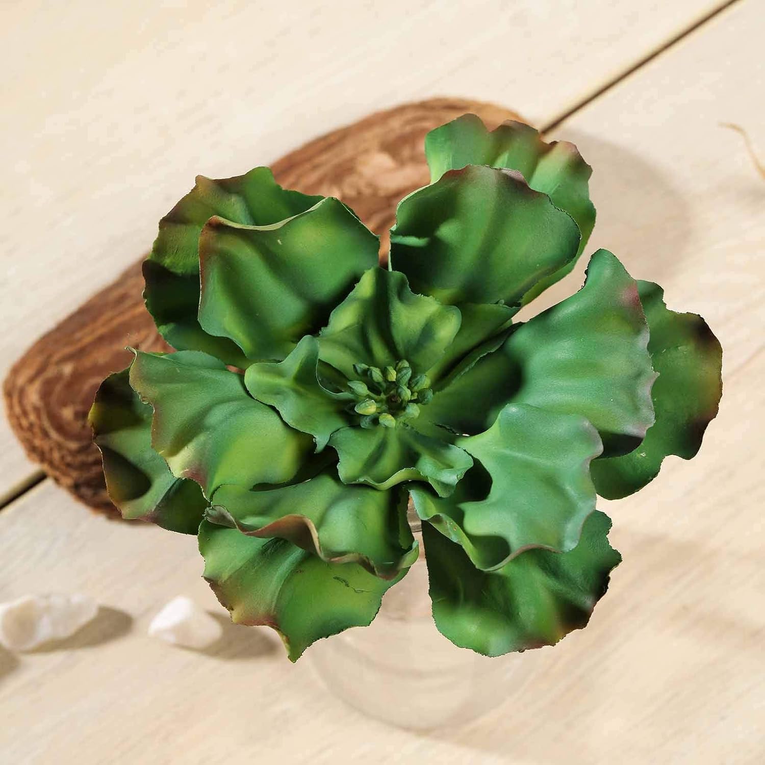3 pcs 6 Inch Tall Assorted Echeveria Artificial Plants
