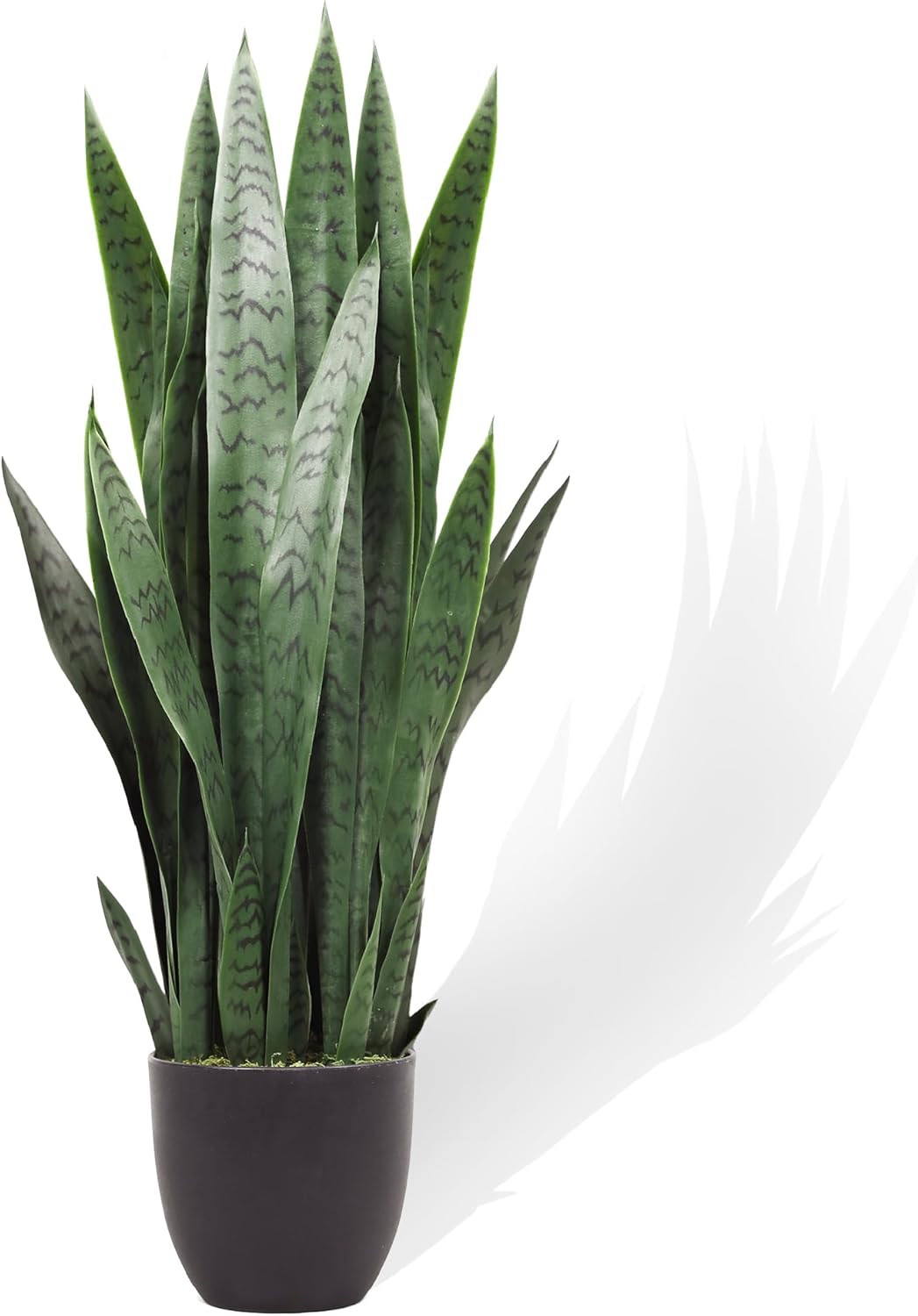 KOL 3FT Artificial Snake Plant Fake Sansevieria