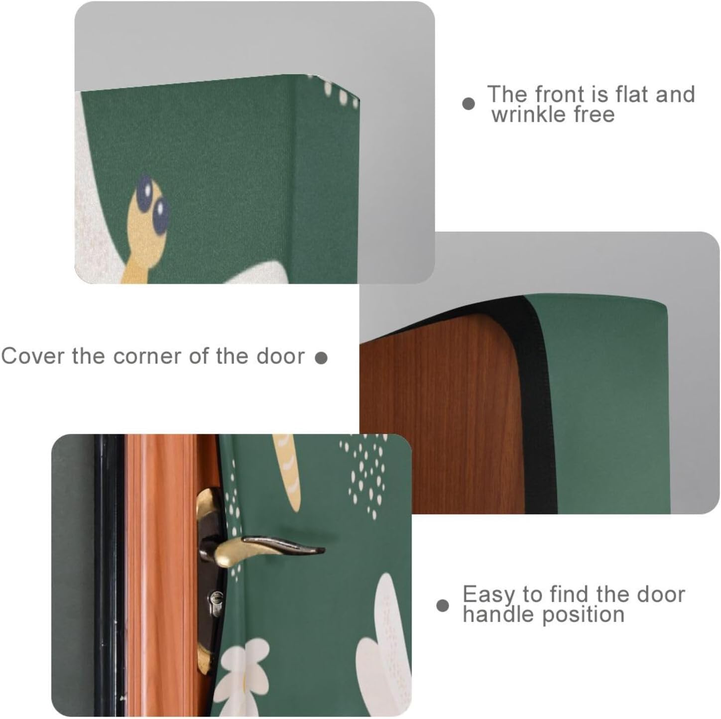 Susiyo Dragonfly Halloween Door Cover 32x79 in