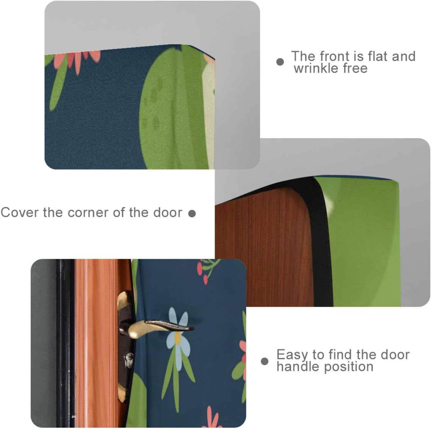Susiyo Cute Frog Halloween Door Cover 32x79 In