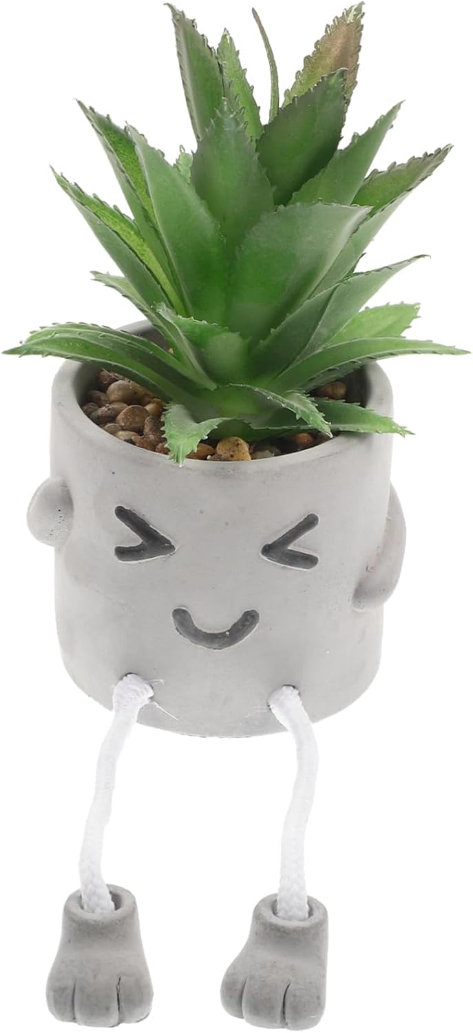 Faux Potted Plant Succulents for Home Decor