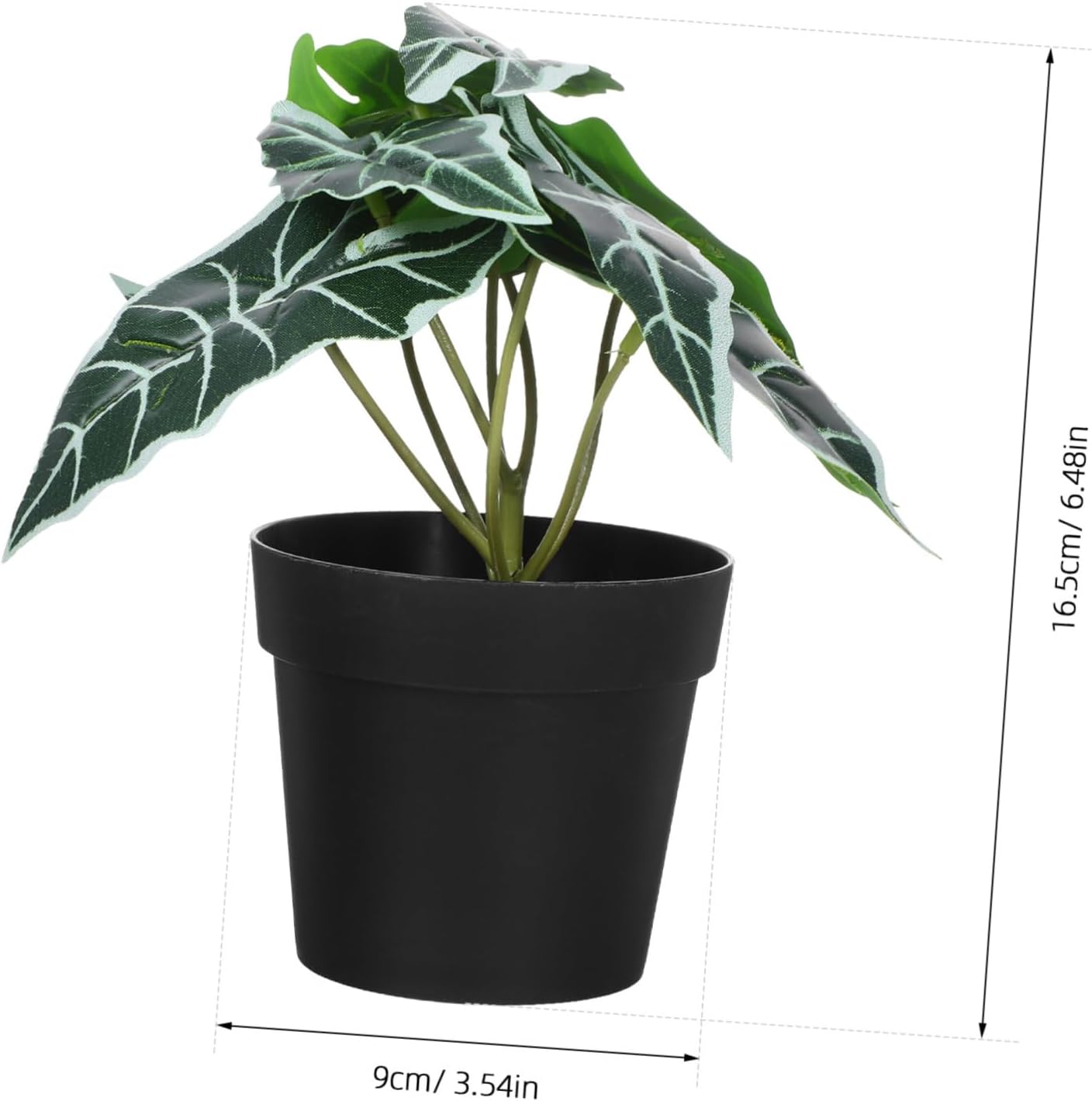 Mini Faux Greenery Plants Artificial Potted Plants for Office Desk Decoration