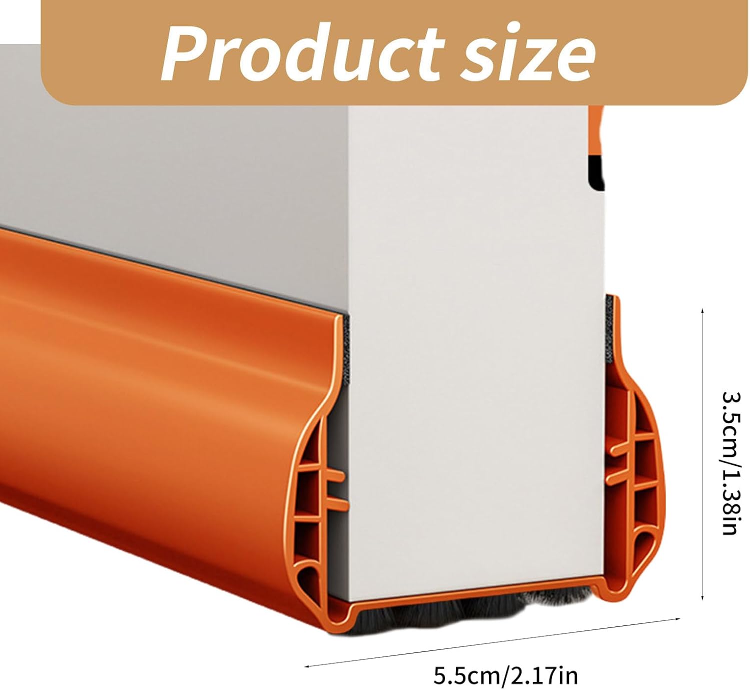 AOYUDJ Door Draft Stopper Soundproof Sealing Strip