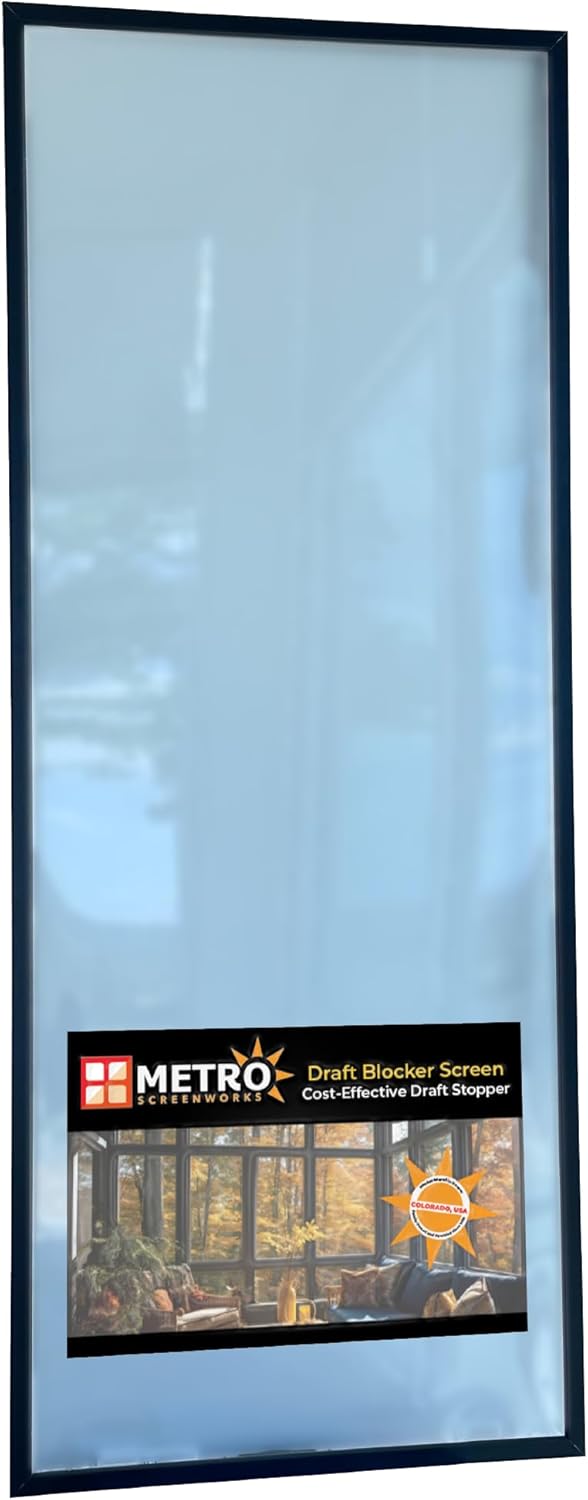 Metro Screenworks Custom Vinyl Draft Blocker for Windows