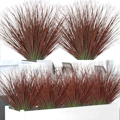 20 Bundle Artificial Wheat Grass for Indoor Outdoor Decor