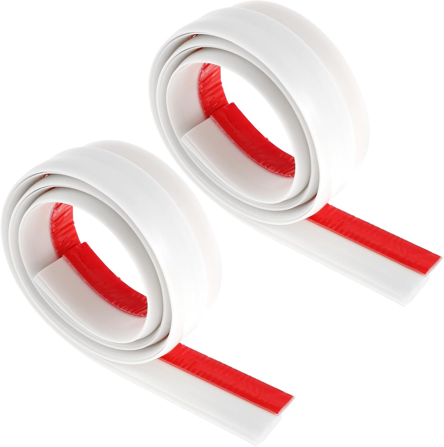 2 Pcs Door Draft Stopper Weather Stripping Seal