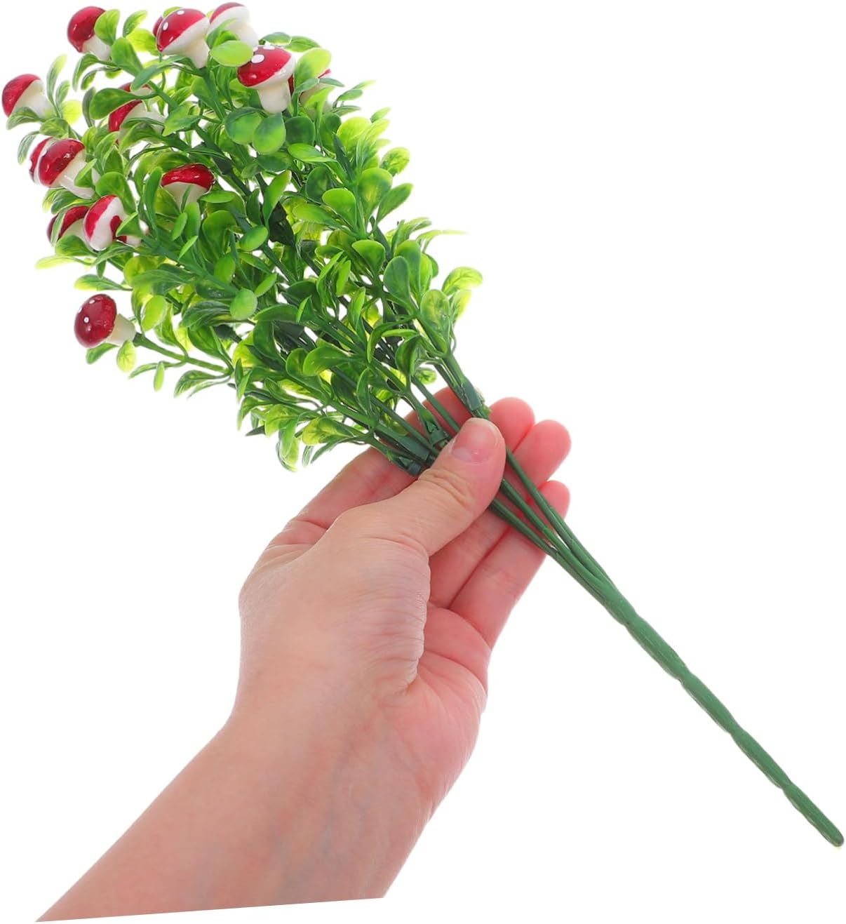 3pcs Realistic Faux Mushroom Branches for Home Decor