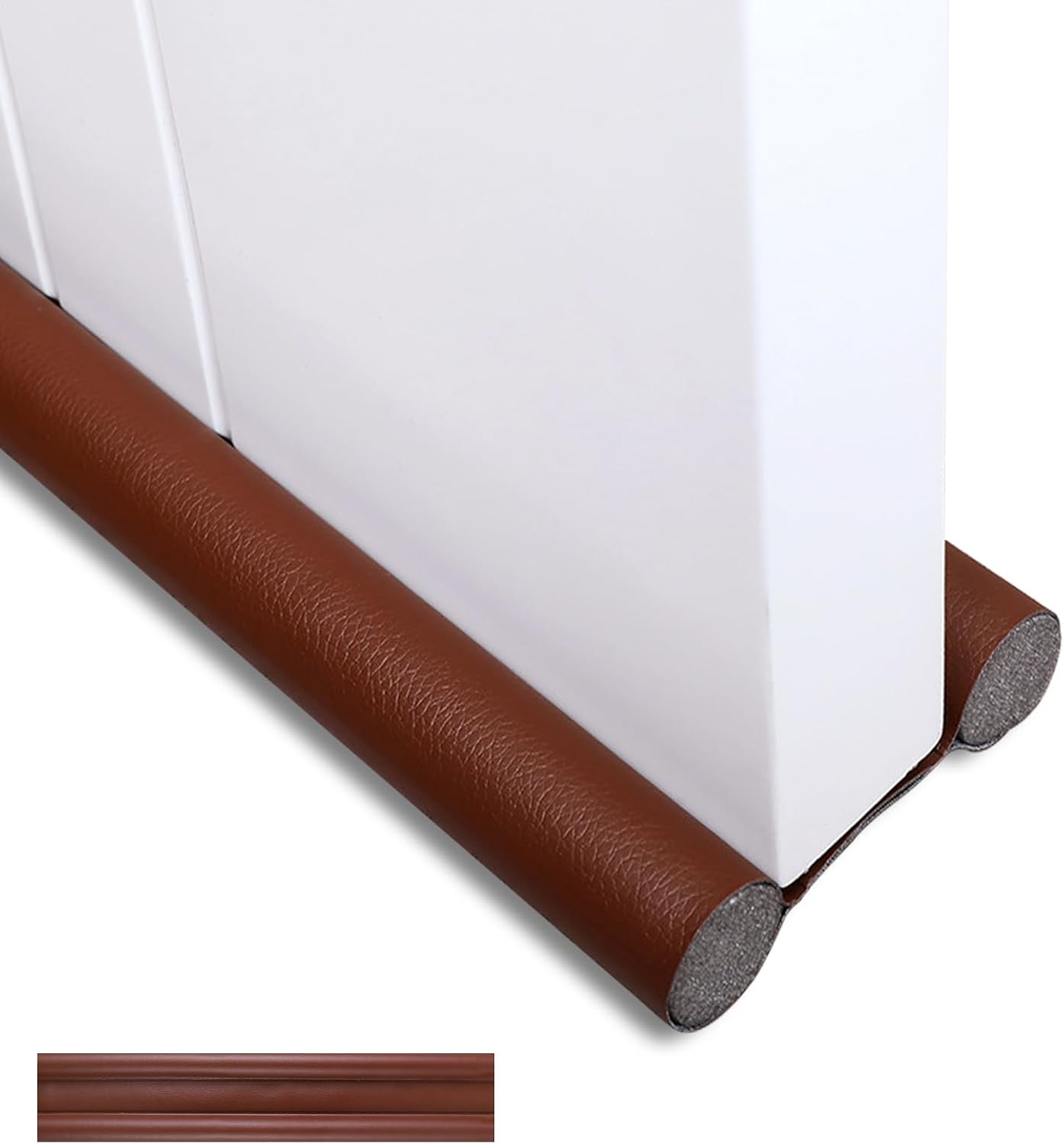 Double Door Draft Stopper 37 Inch Soundproof Windproof