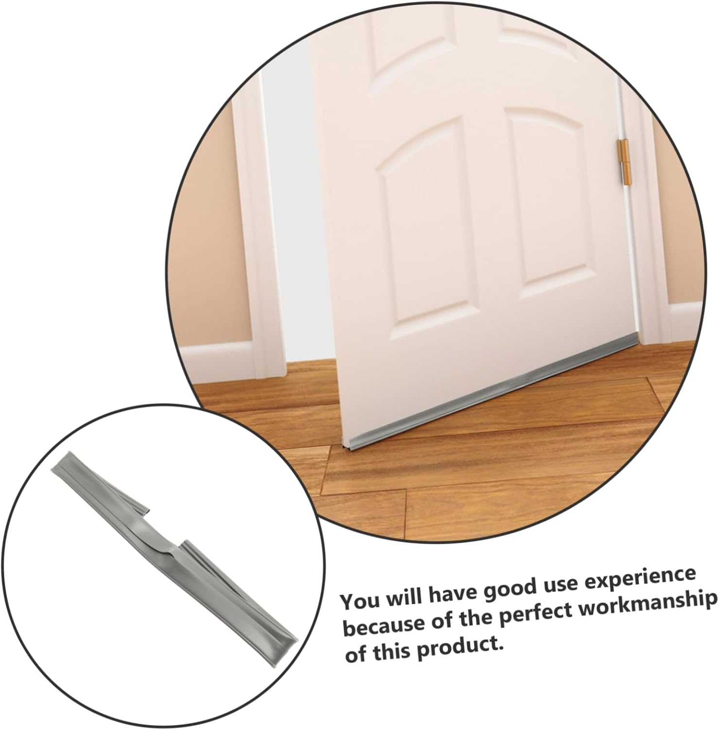 VINTORKY Draft Stopper for Door and Window Soundproofing