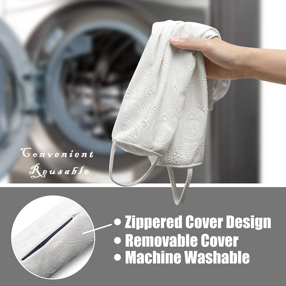 DreamQuil Draft Stopper 36 Inch White Door Blocker