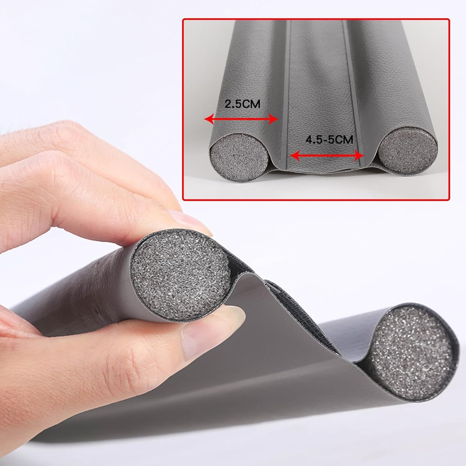 Energy Saving Door Draft Stopper with Noise Blocker