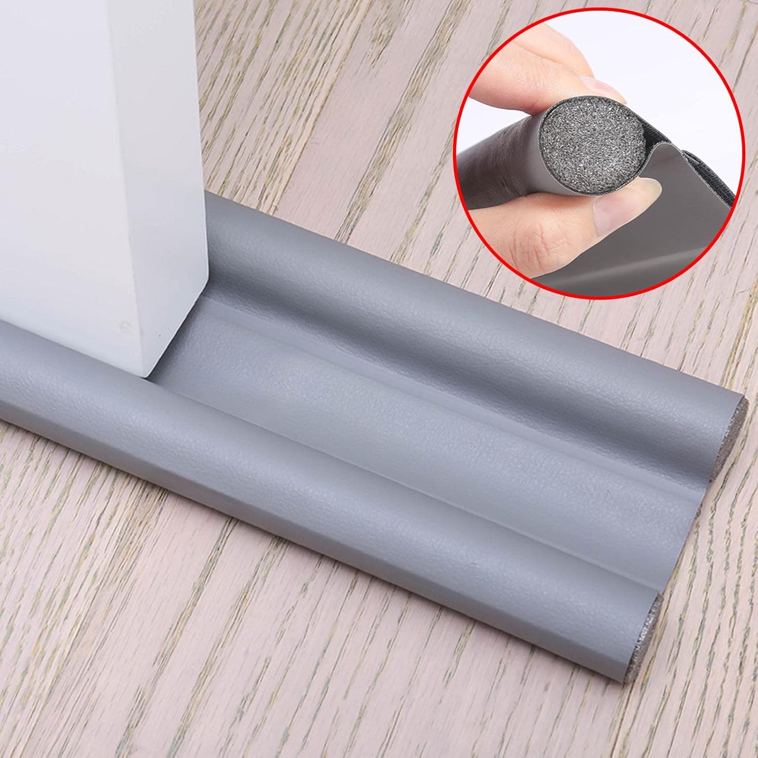 Energy Saving Door Draft Stopper with Noise Blocker